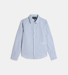 Chemise en coton Emporio Armani Junior