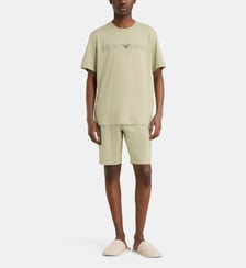 Pyjashort coton stretch Emporio Armani