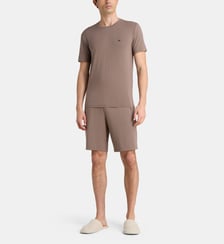 Ensemble pyjama short signature en modal stretch Emporio Armani