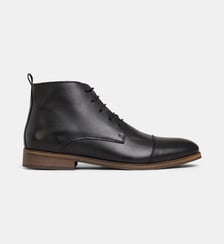 Bottines mid Noé en cuir lisse ou suède Comptoir GL