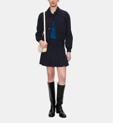 Veste droite en coton mélangé A.P.C.
