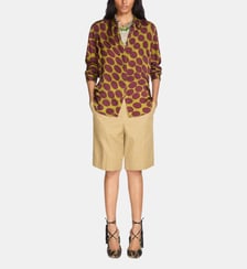 Chemise droite à motif Dries Van Noten