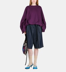 Sweat droit en coton Dries Van Noten
