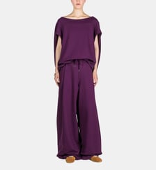 Pantalon ample taille élastiquée Dries Van Noten