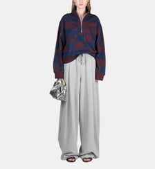 Pantalon ample taille élastiquée Dries Van Noten