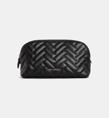 Trousse zippée matelassée K/Brick  Karl Lagerfeld