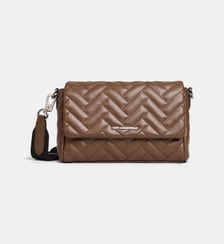 Sac à main Brick Flap crossbody matelassé Karl Lagerfeld
