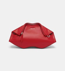 Sac pochette Manta en cuir McQueen