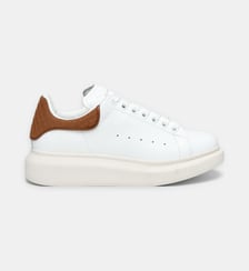 Baskets basses Oversized en cuir de veau McQueen