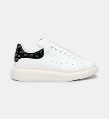 Baskets basses Oversized en cuir de veau McQueen