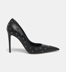 Escarpins en cuir de veau signature McQueen