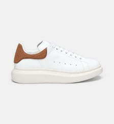 Baskets Oversized Trainer en cuir de veau McQueen