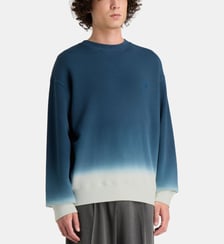 Sweat droit dip dye coton JW Anderson