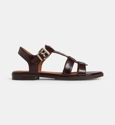 Sandales plates A9660 cuir Billi Bi