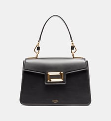 Sac porté main M en cuir signature Lancel