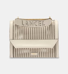 Sac à main à rabat M Ninon en cuir signature Lancel
