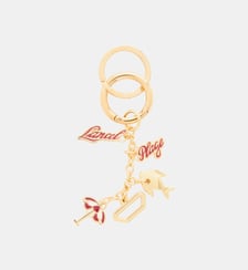 Porte-clés multi-charms Plage Lancel