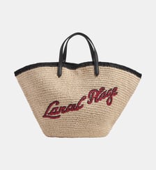 Sac cabas L summer mania signature Lancel