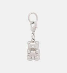 Charm ourson en métal signature Lancel