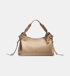 Sac à main carryall M Swann en cuir signature Lancel