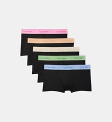 Lot de 5 boxer signature en coton Calvin Klein