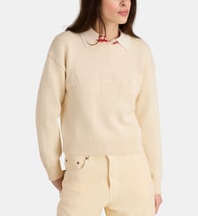 Pull signature maille coton  A.P.C.