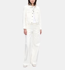 Veste Dion courte droite coton denim A.P.C.