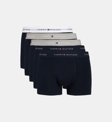 Lot de 5 boxers signature coton stretch Tommy Hilfiger