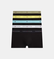 Lot de 5 boxers en coton signature Tommy Hilfiger