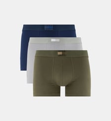 Lot de 3 boxers en coton stretch Tommy Hilfiger