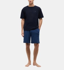 Ensemble de pyjama court en coton signature Tommy Hilfiger