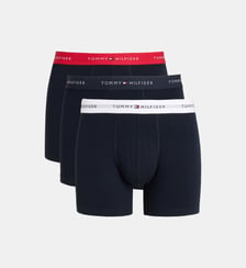 Lot 3 boxers mid rise coton stretch Tommy Hilfiger