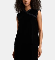 Top Mini Ruffle velours Stine Goya