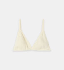 Soutien-gorge triangle en coton American Vintage