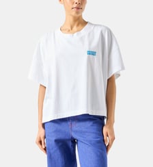 T-shirt ample en coton griffé American Vintage