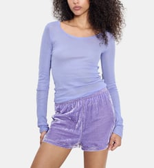 Short en velours ras  American Vintage