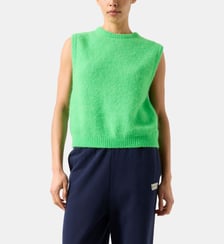 Pull sans manches en mélange de laine American Vintage