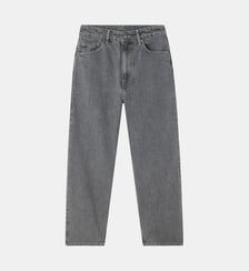 Jean droit signature en coton American Vintage