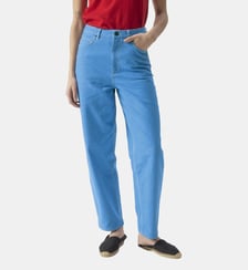 Jean droit en coton mélangé American Vintage