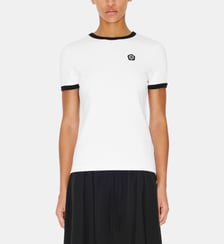 T-Shirt droit signature en coton Kenzo