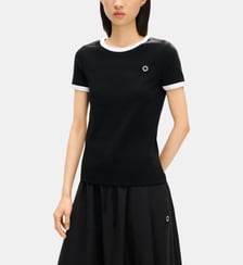 T-Shirt droit signature en coton Kenzo