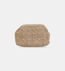 Sac pochette Noura en raphia Camalya