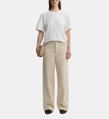 Jean droit en coton Vinola By Malene Birger