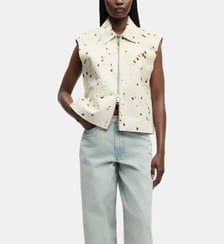 Veste droite sans manches Salylo Samsoe Samsoe