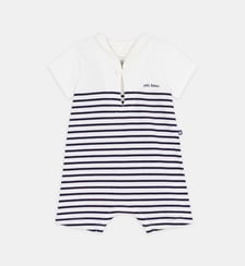 Combishort marinière coton Petit Bateau