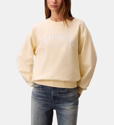Sweat droit signature Calvin Klein