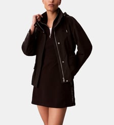 Veste droite col montant Calvin Klein