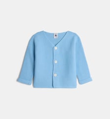 Cardigan maille mousse coton Petit Bateau