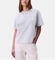 T-shirt droit signature Calvin Klein