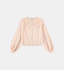 Gilet droit effet dentelle Molo